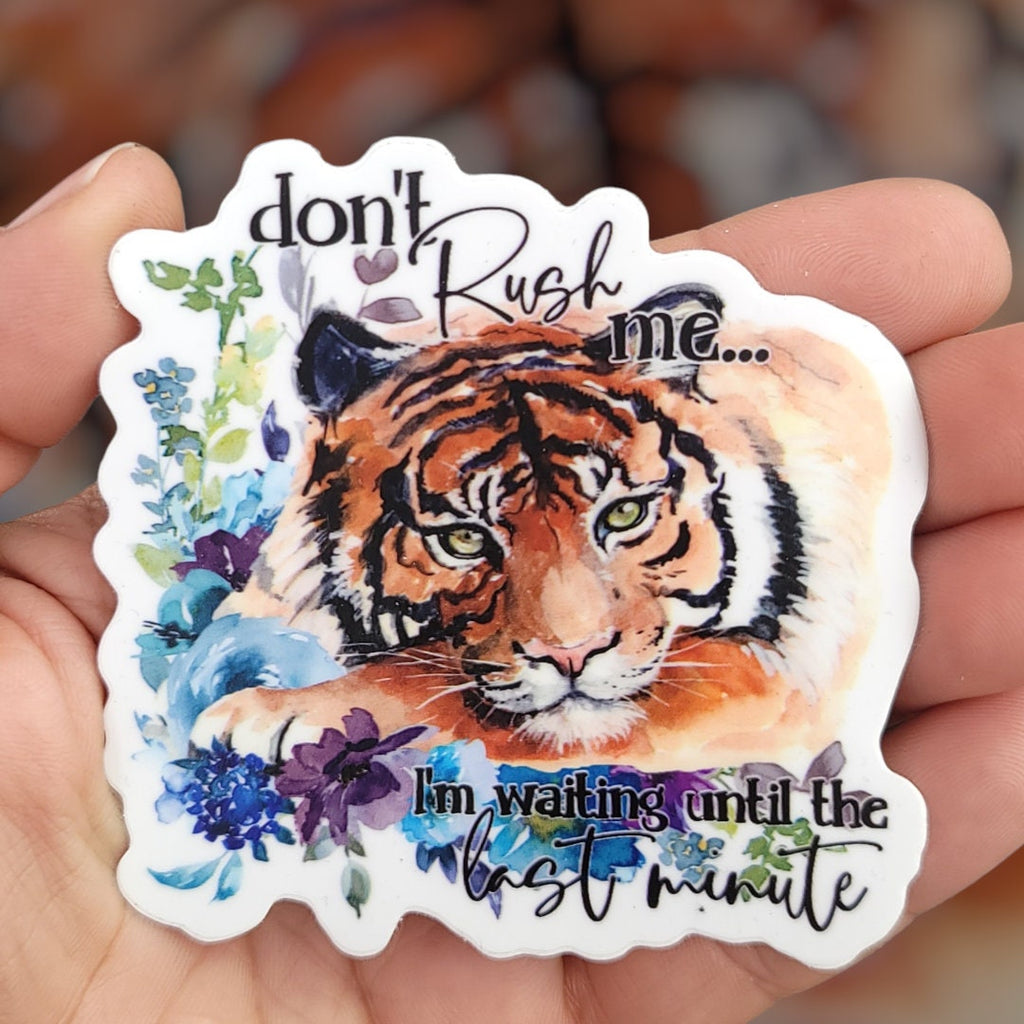 Sarcastic Tiger Sticker
