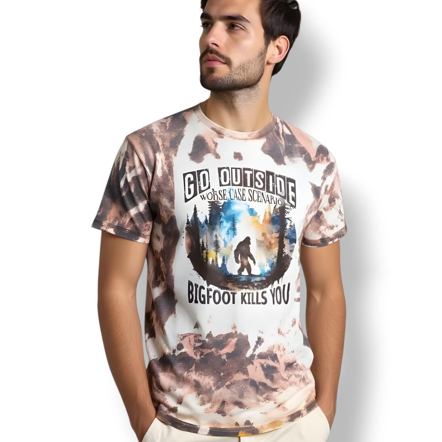 Go Outside Bigfoot T-shirt