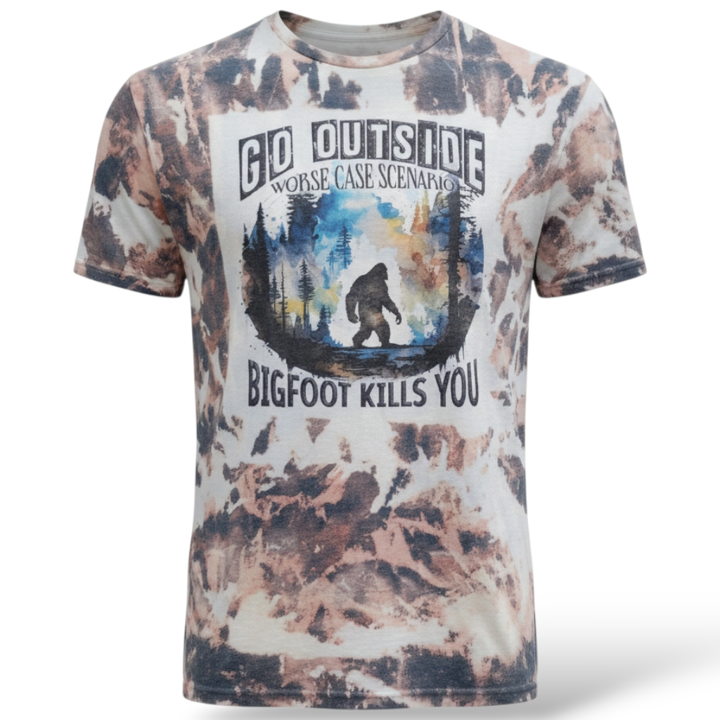 Go Outside Bigfoot T-shirt