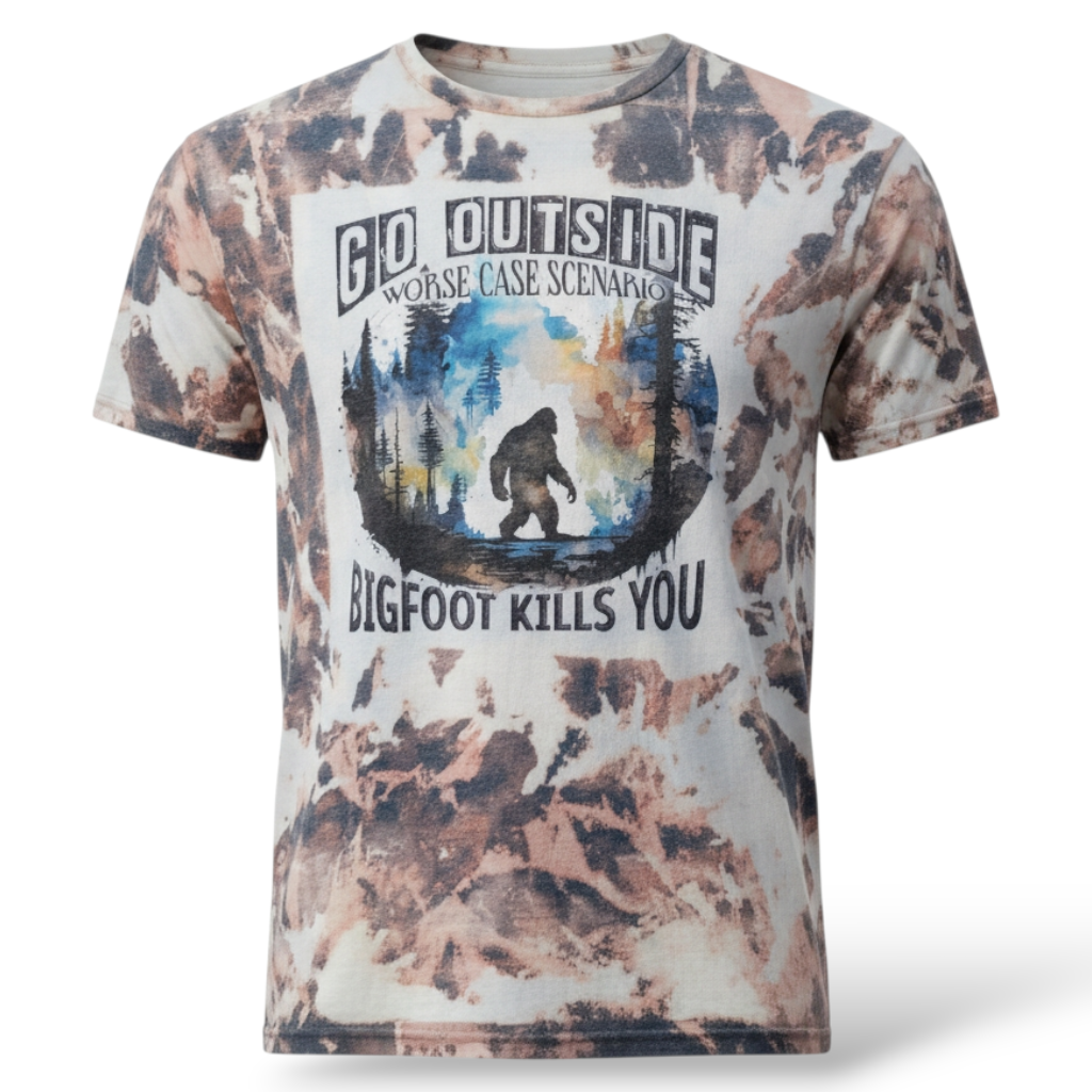 Go Outside Bigfoot T-shirt