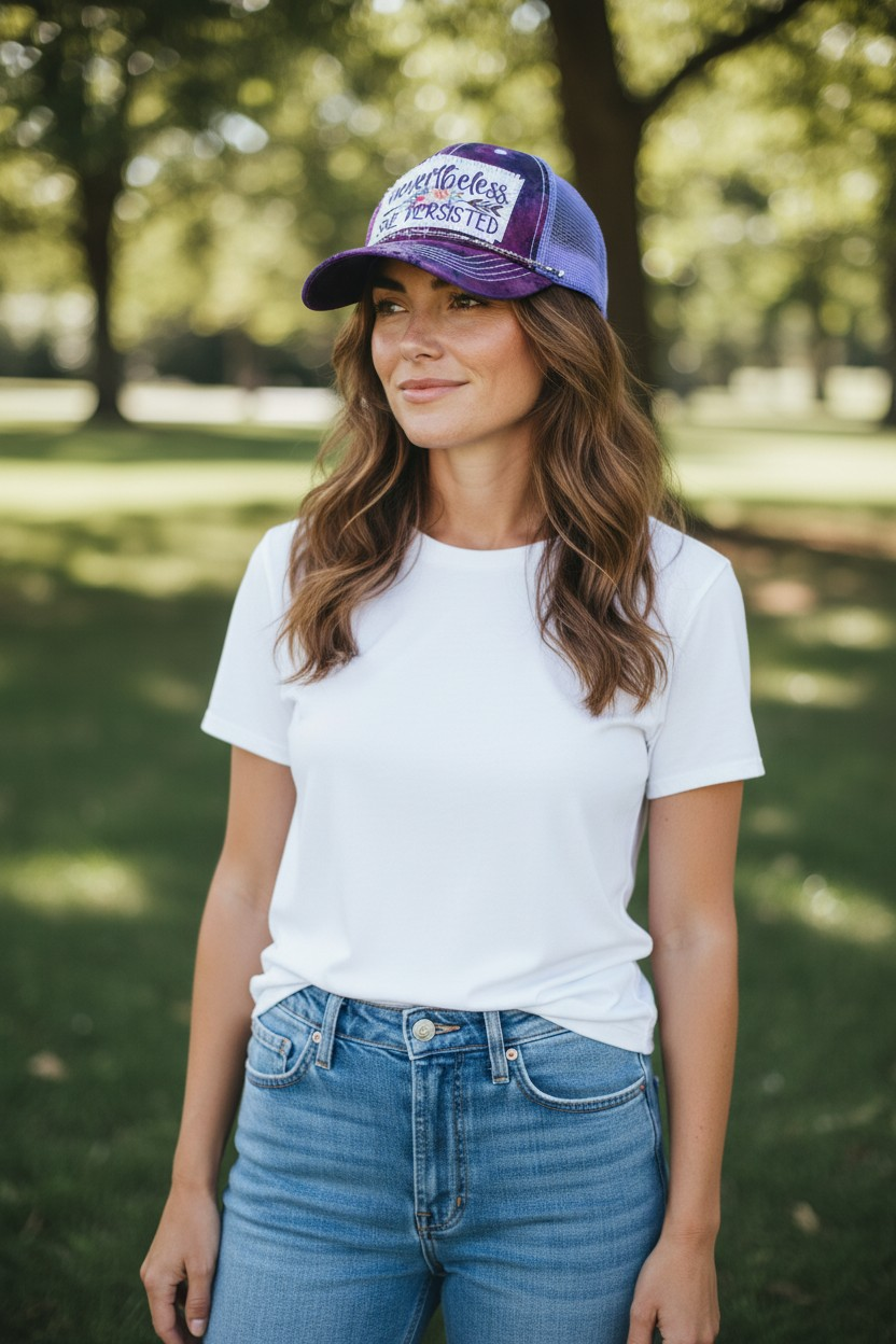 Nevertheless She Persisted Baseball Hat