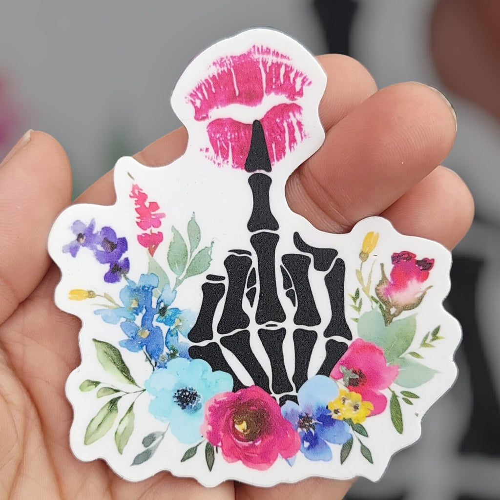 Middle Finger Sticker