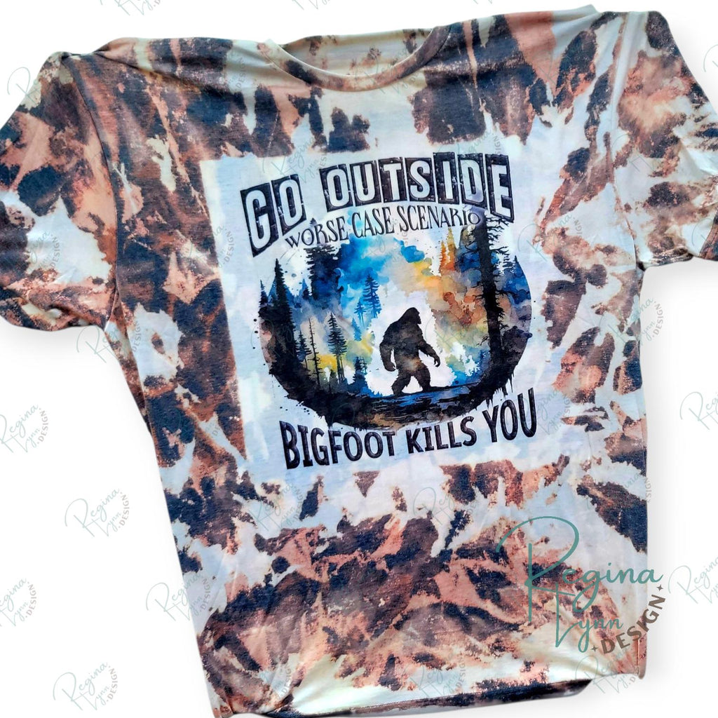 Go Outside Bigfoot T-shirt